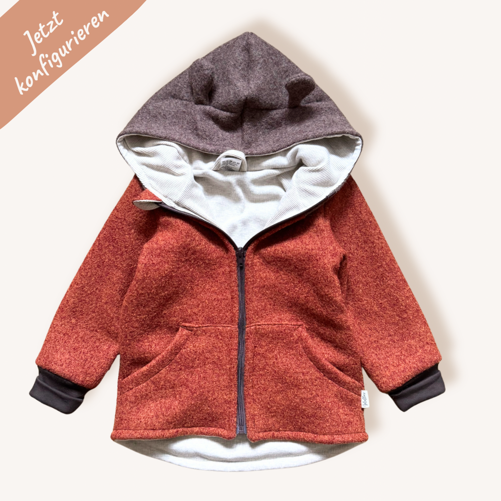 Marienkäfer Walkjacke – jetzt konfigurieren 2 Marienkäfer Walkjacke - jetzt konfigurieren – Bild 2